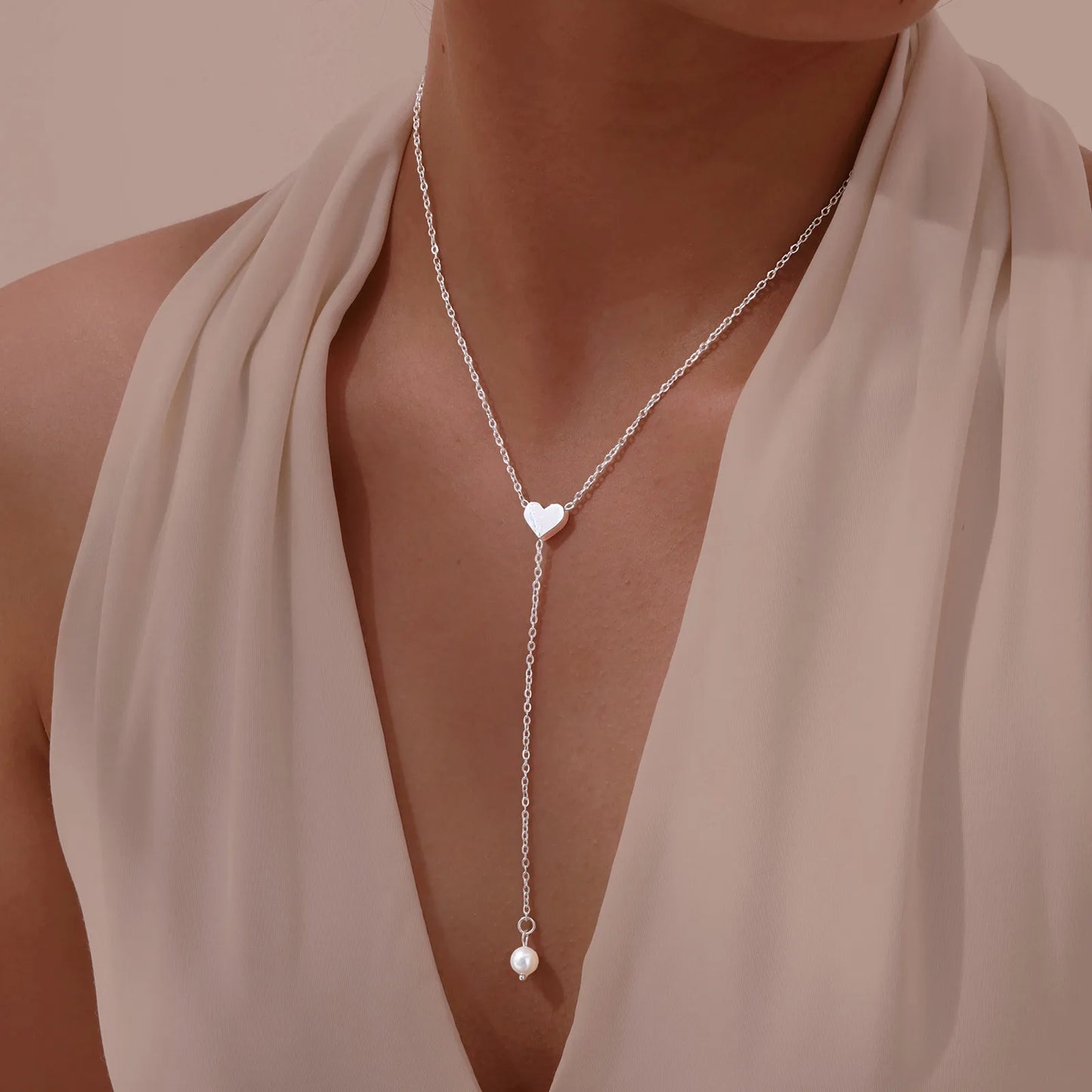 Heart Butterfly Charm Necklaces