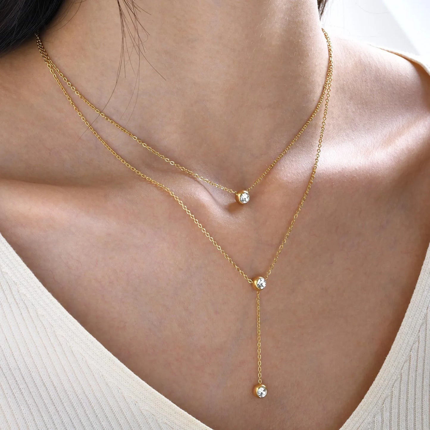 Heart Butterfly Charm Necklaces