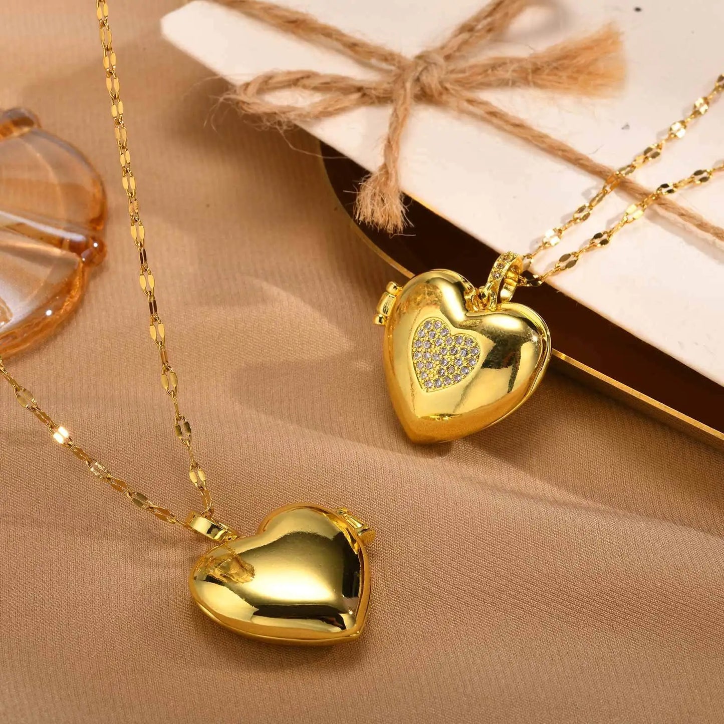 Evil Eye Women Zircon Photo Locket