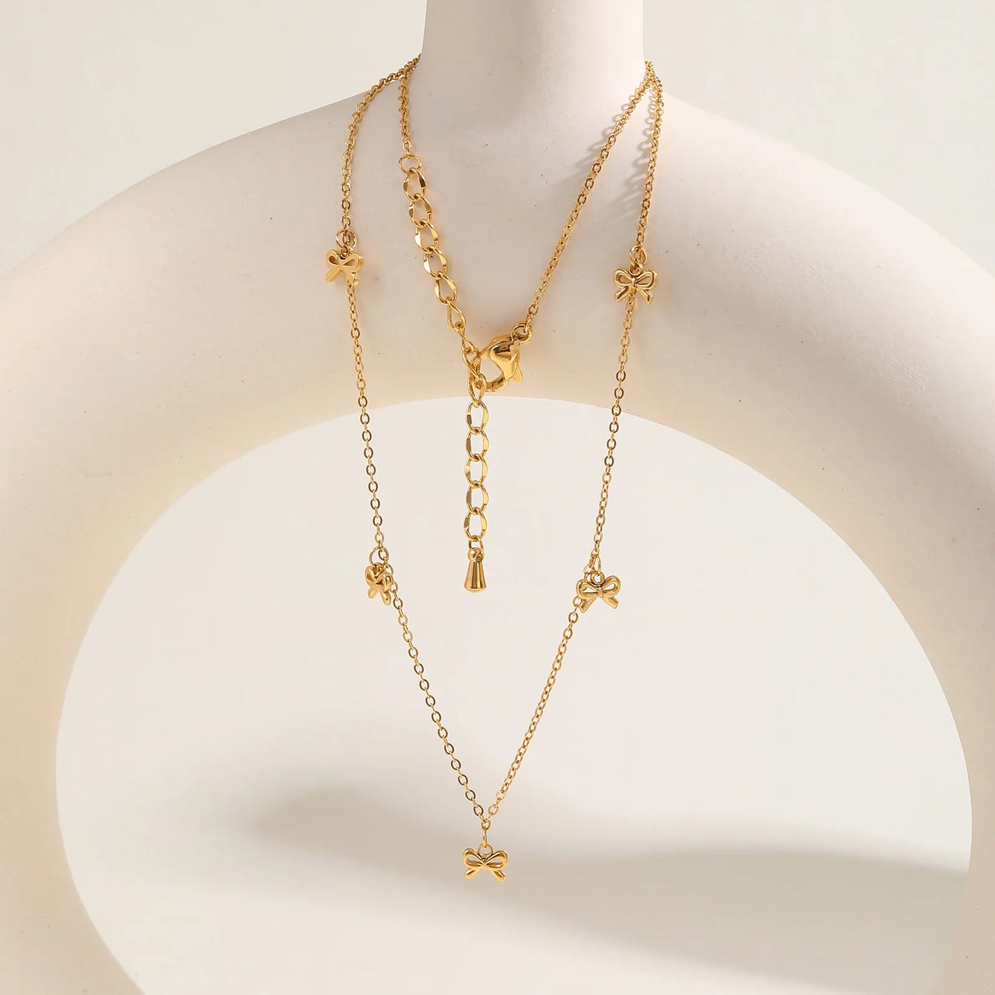 Dainty Bow Accessories Necklaces