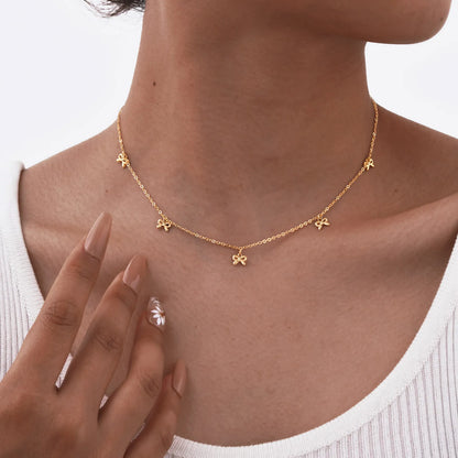 Dainty Bow Accessories Necklaces