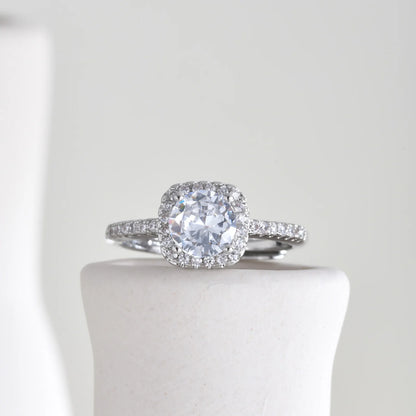 Bling Cubic Zirconia Stone Solitaire Rings